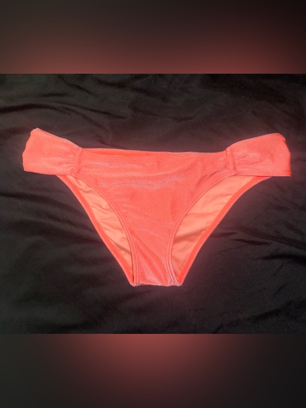 Bright Coral Bikini Bottom